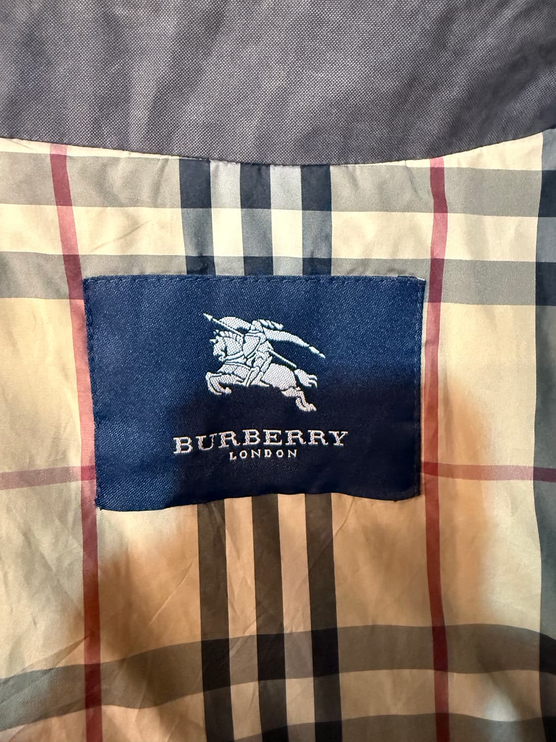 버버리 차콜 블루종 자켓 상품이미지3