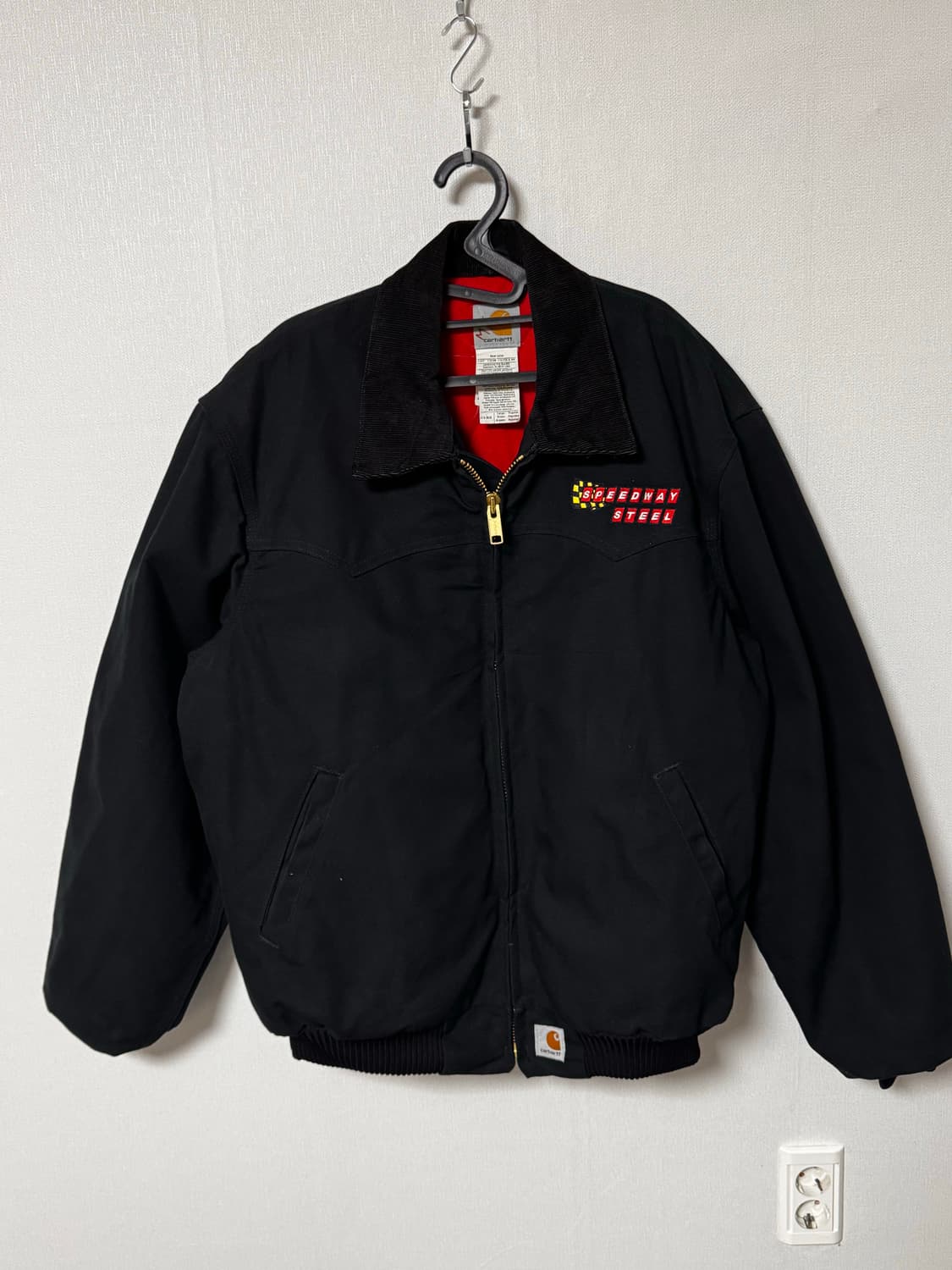 칼하트 j13 blk 다크 그린 USA 산타페 워크 자켓 상품이미지2