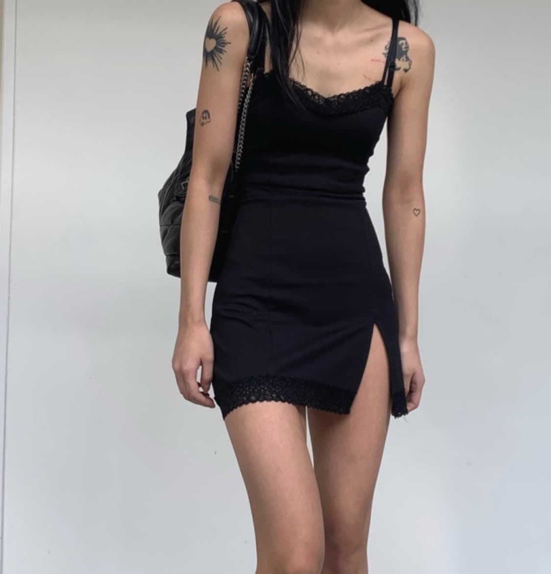 보헤미안서울 lace slip dress 상품이미지1