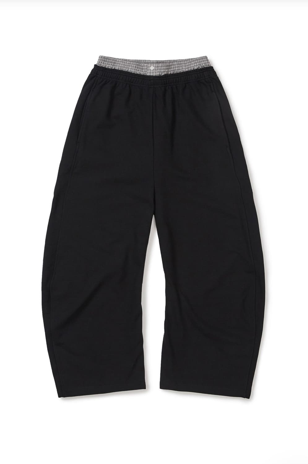 LAYERED CHECK SWEATPANTS 상품이미지3