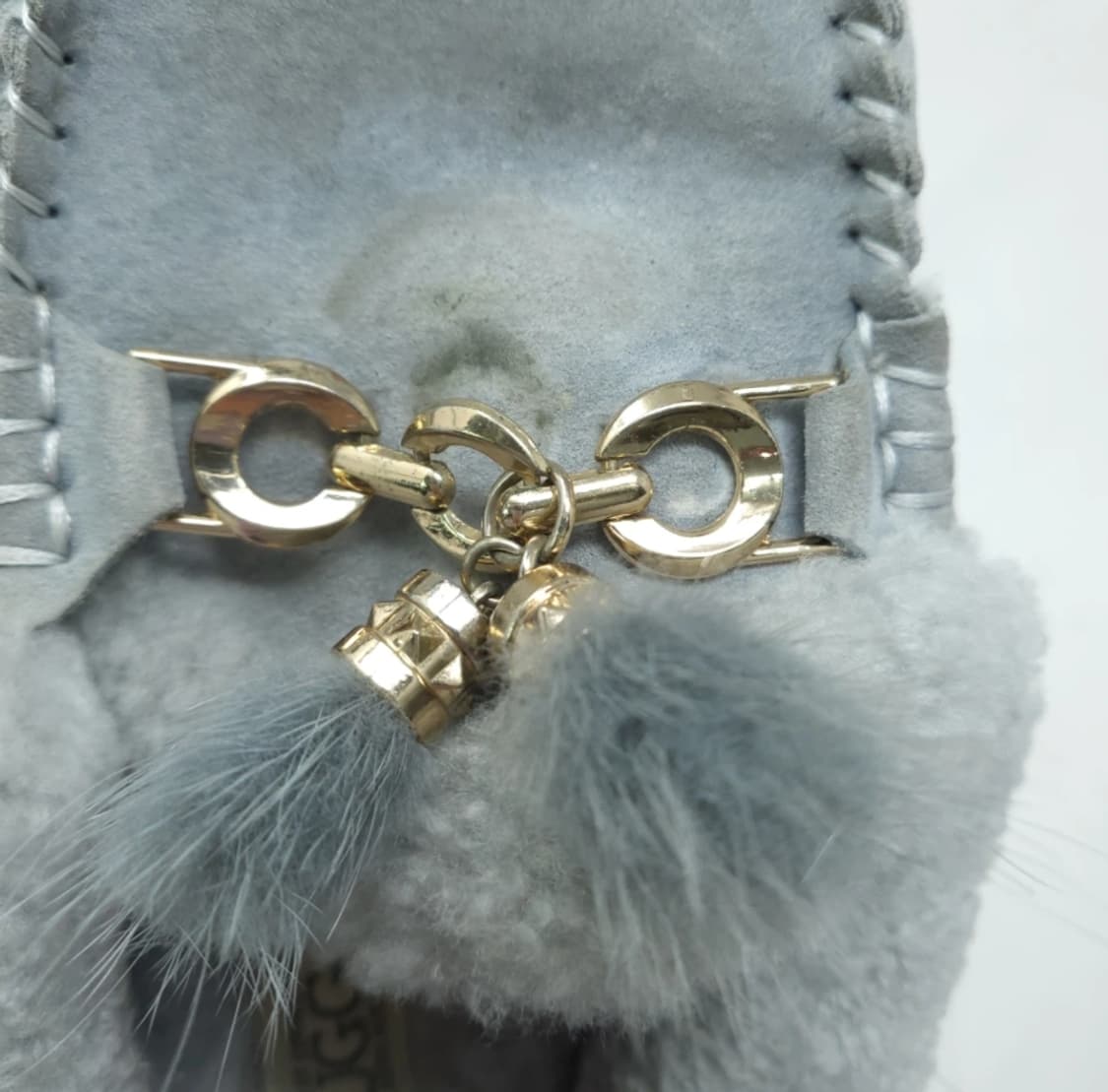 UGG 어그 모카신 220mm 그레이 상품이미지6