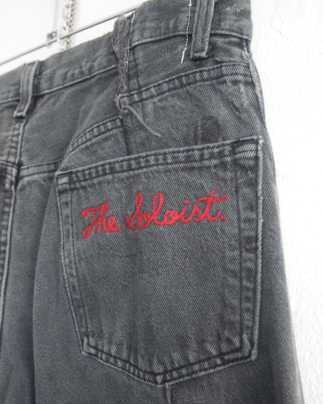 솔로이스트 x 올드파크 디스트로이드 데님 상품이미지6