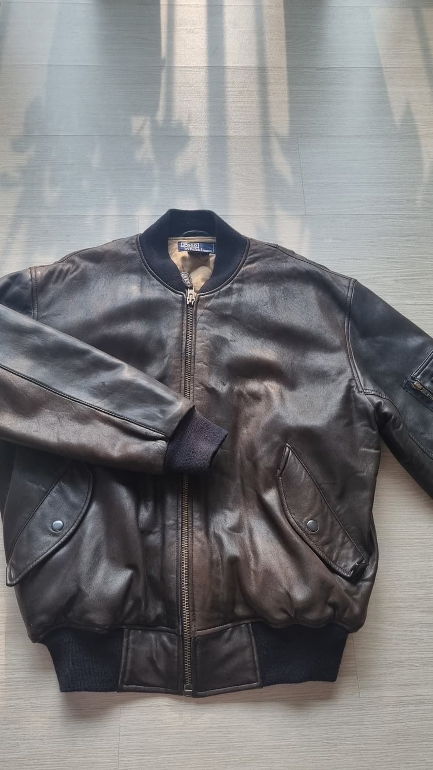 폴로 랄프로렌 가죽 자켓 상품이미지1