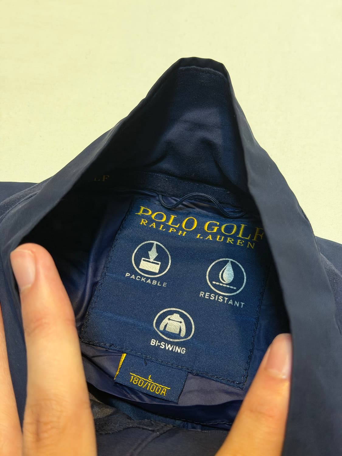 폴로 랄프로렌 빅포니 바람막이 네이비 상품이미지4