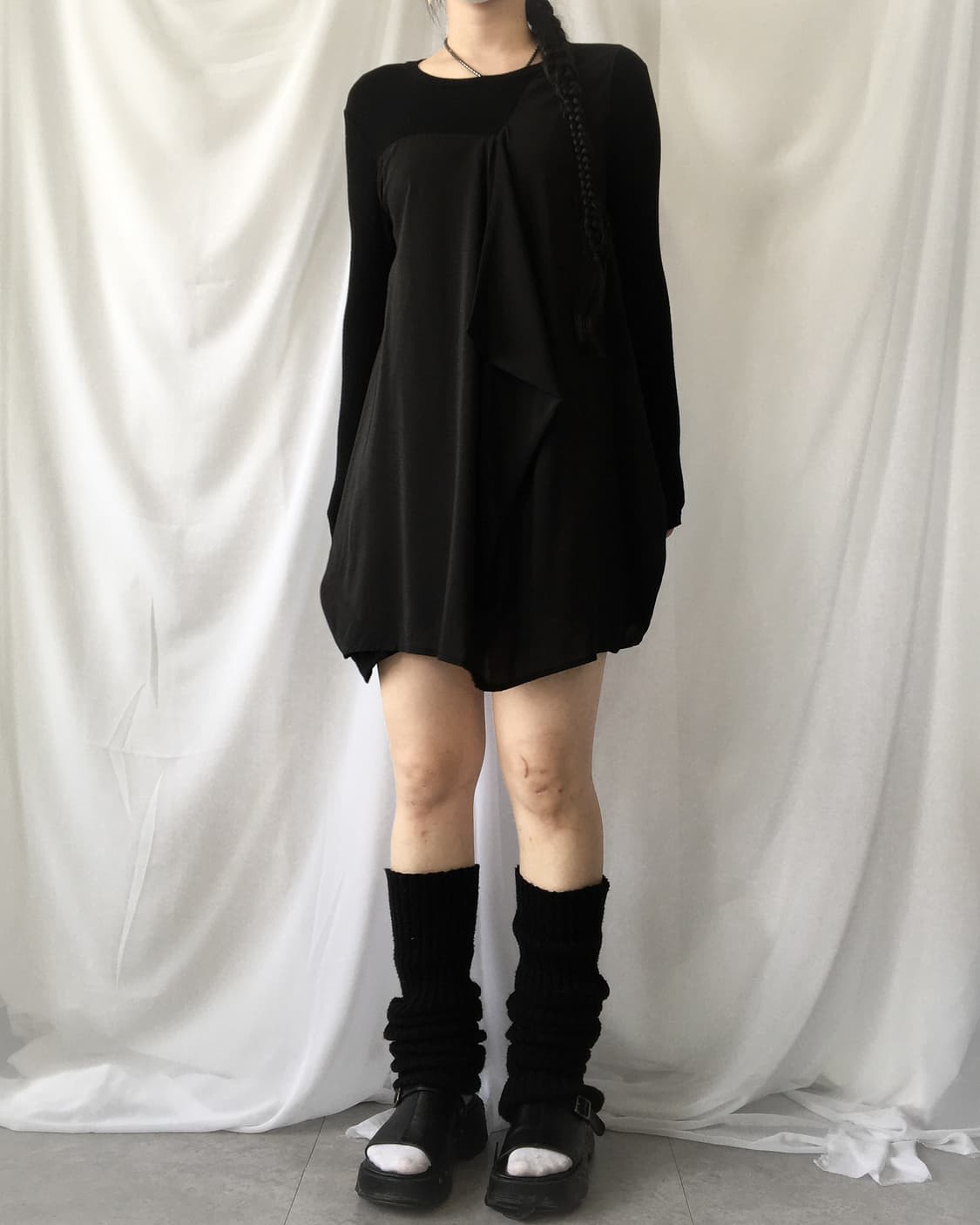 Drape point onepiece 상품이미지8