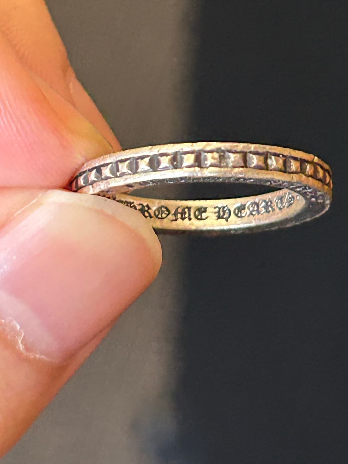 크롬하츠 TFP 쥬비펑크링 us7.5사이즈 상품이미지3