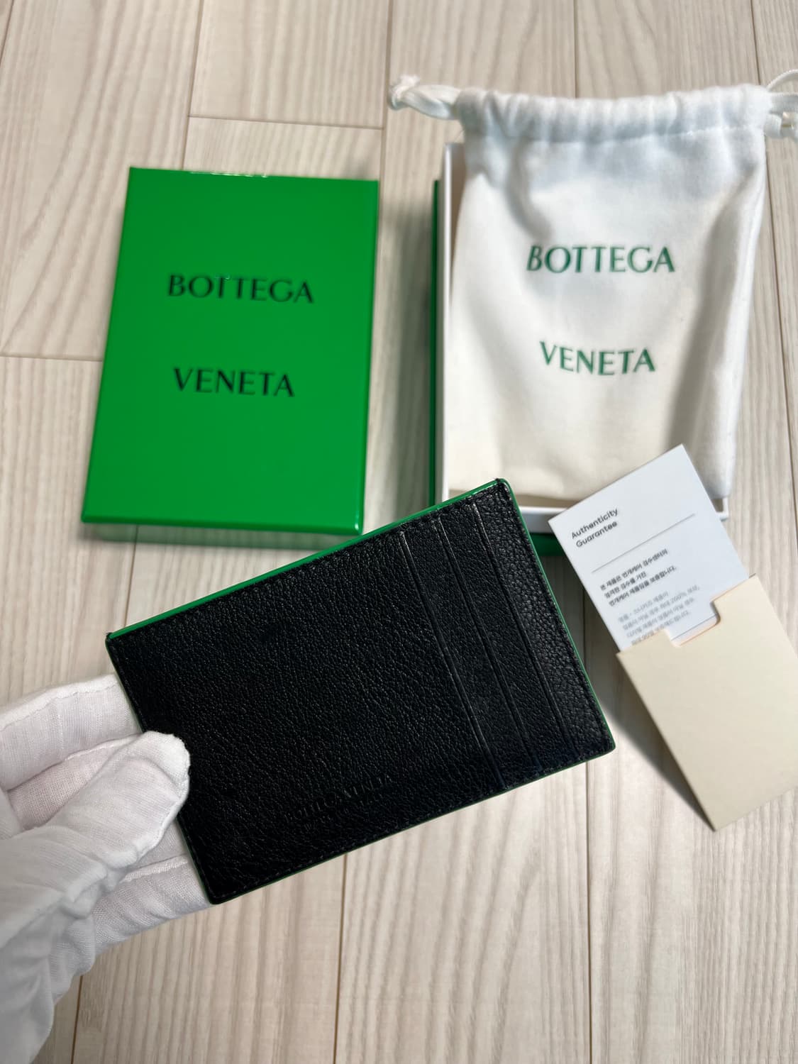 보테가베네타 레더 카드지갑 상품이미지2