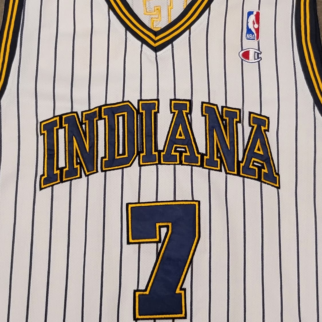 90s Made in USA 챔피온 NBA 인디애나 농구져지 농구유니폼 상품이미지3