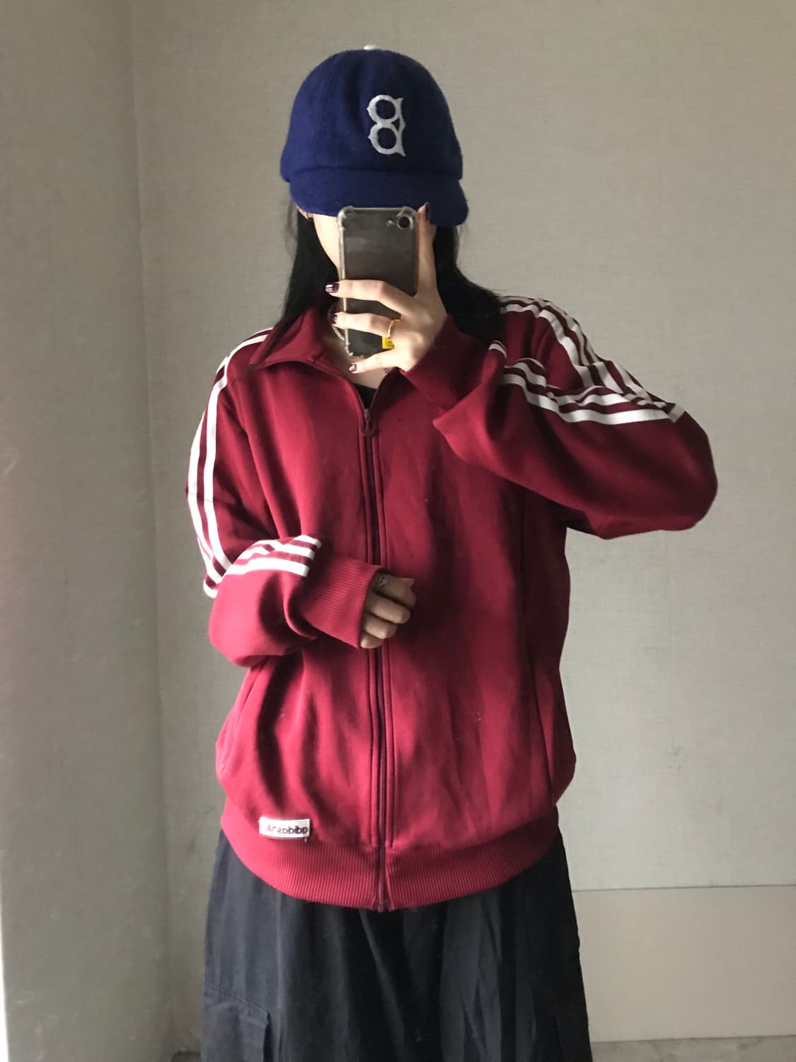 아디다스 00s 버건디 트랙탑 상품이미지1