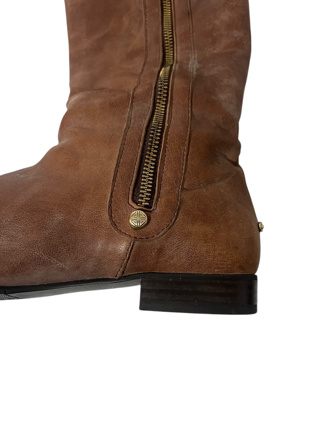 SODA 브라운 사이드지퍼 라이딩부츠 245  상품이미지2