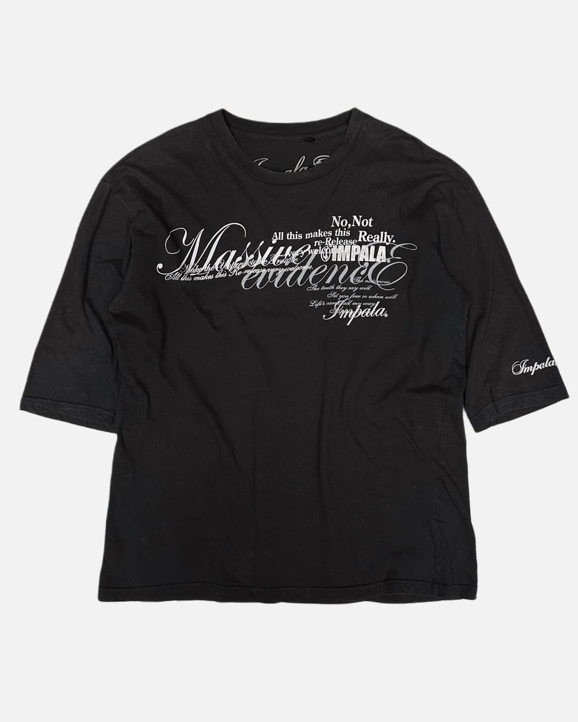 IMPALA lettering fade half sleeve t 상품이미지1