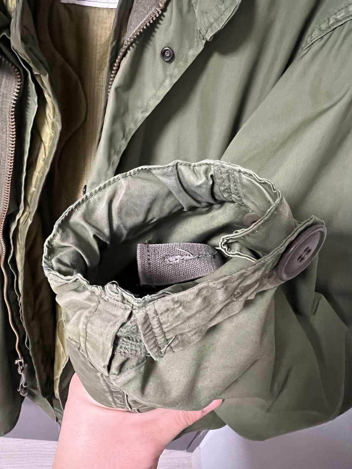 [XS] 미군 오리지널 M65 피쉬테일 개파카 상품이미지5