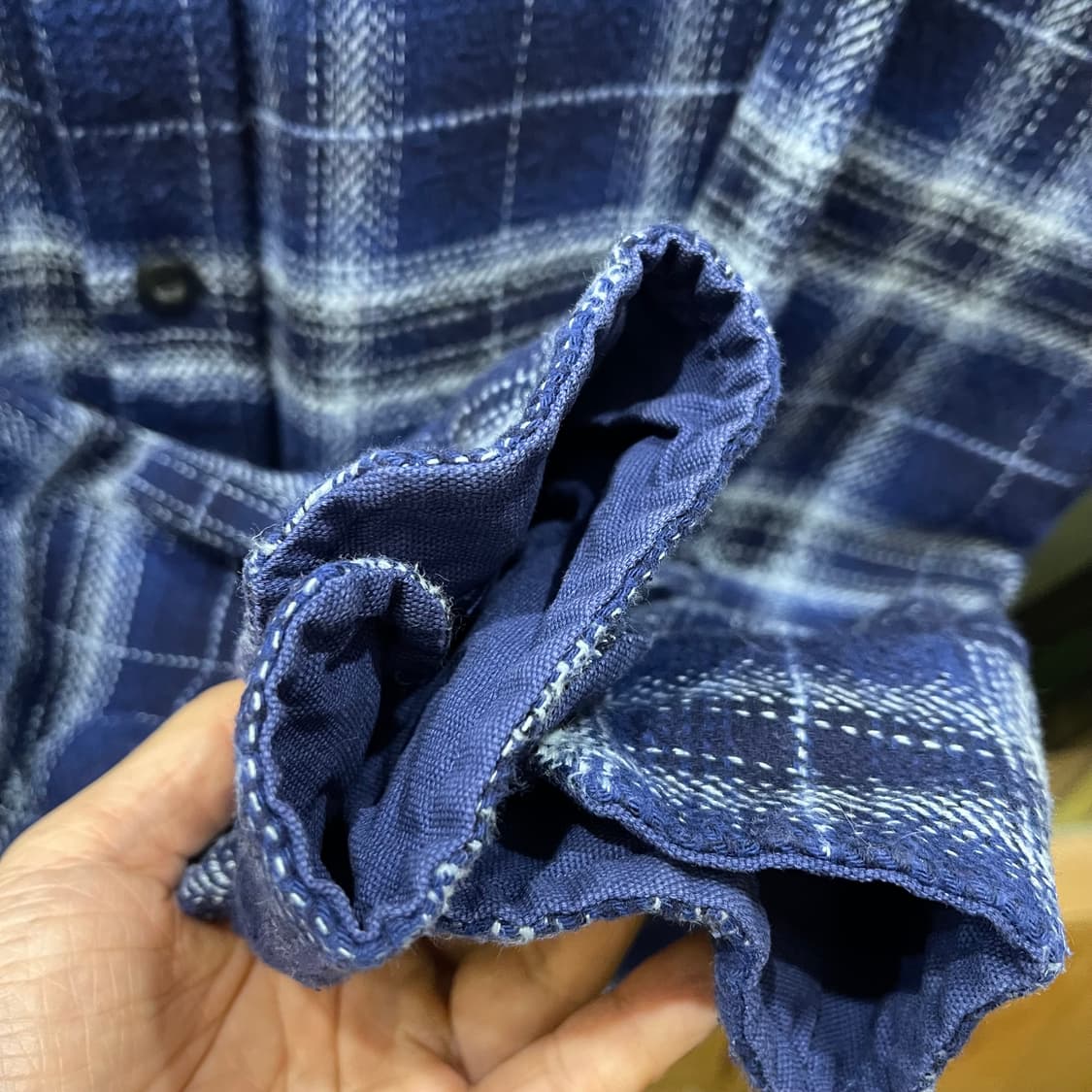 00's 울리치 플란넬 셔츠 상품이미지4