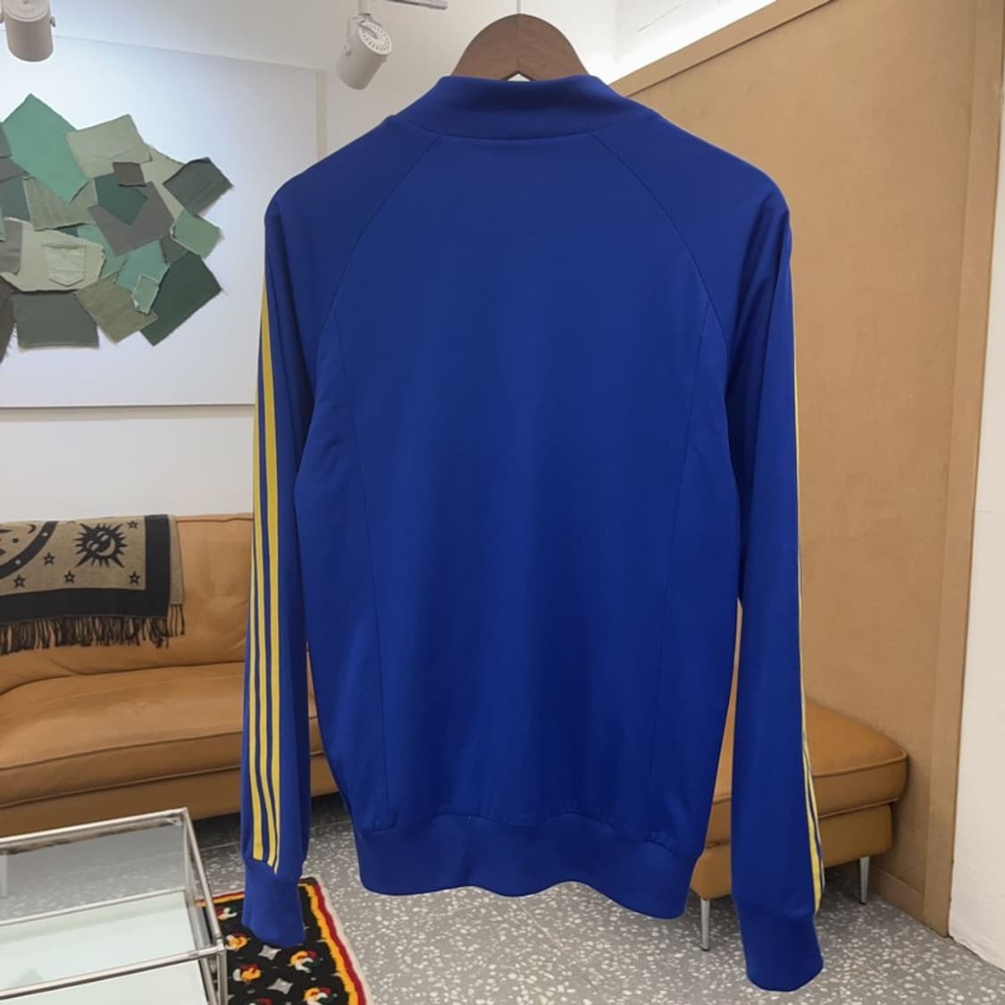 아디다스 레트로 축구 스웨덴 리버시블 트랙탑 져지 집업 90 C06767 상품이미지7