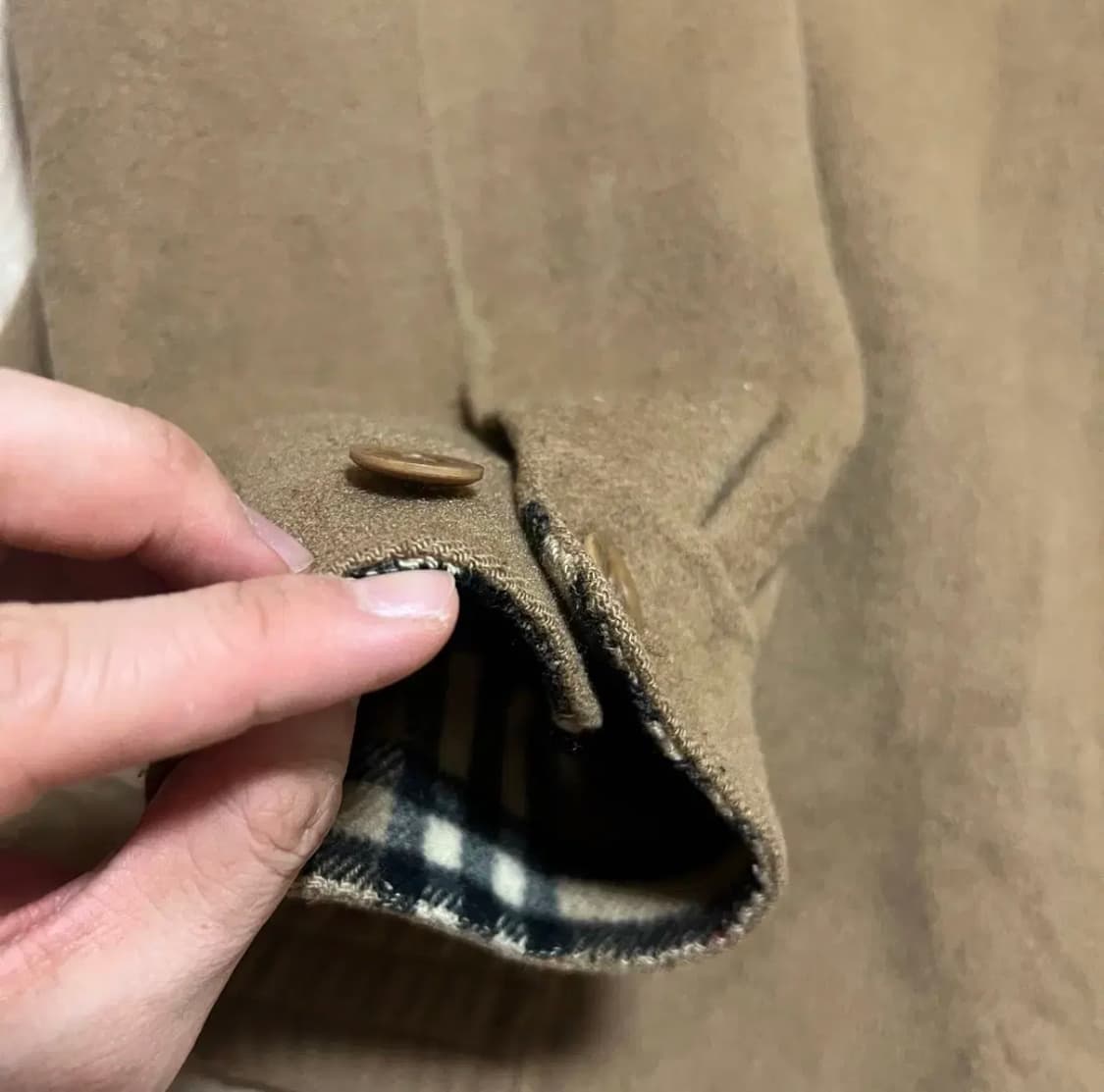 [LONDONFOG] 런던포그 빈티지 체크 카라 자켓 상품이미지4