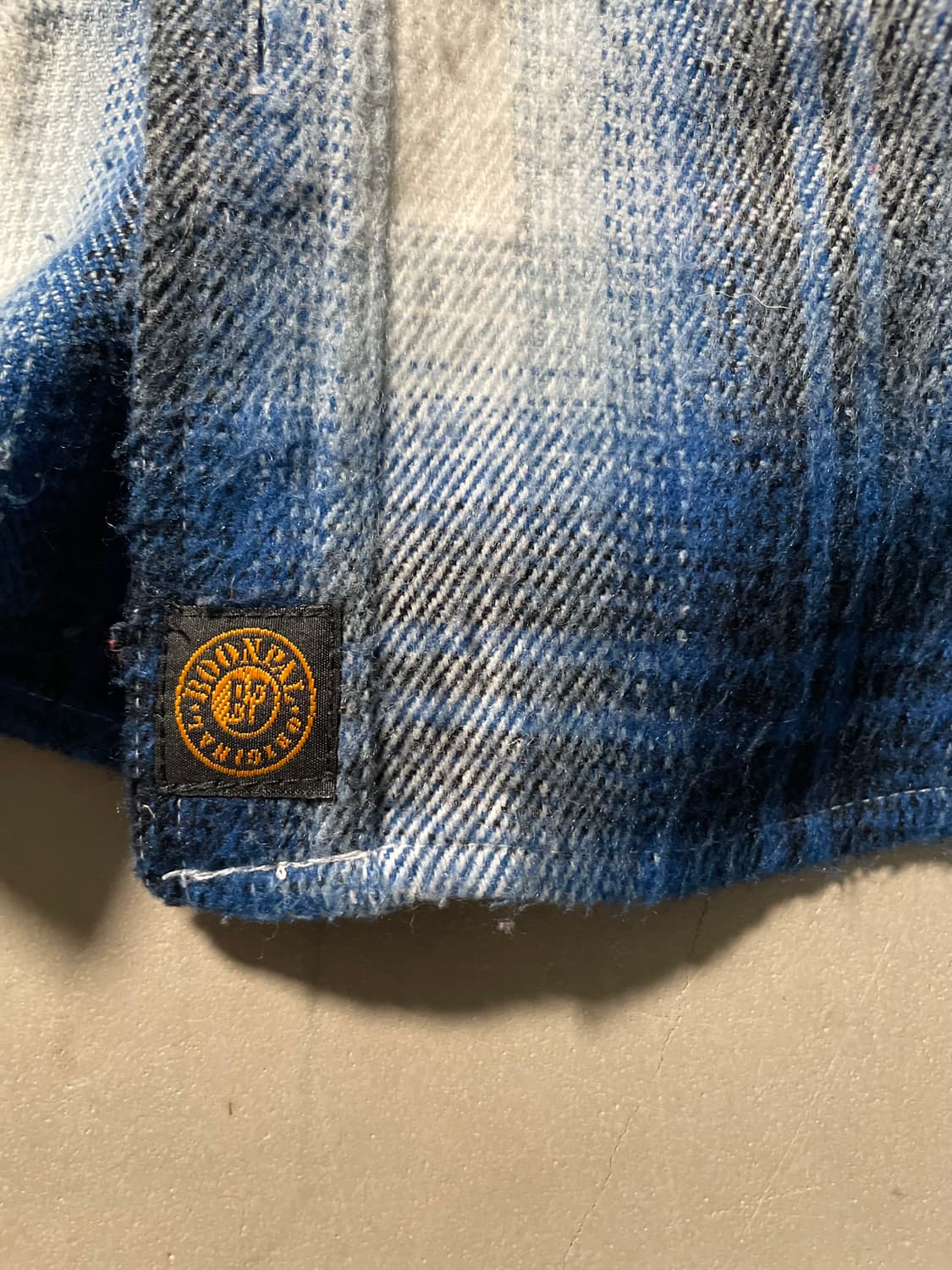 쿤파이 Brushed Check Shirt Jacket 상품이미지4