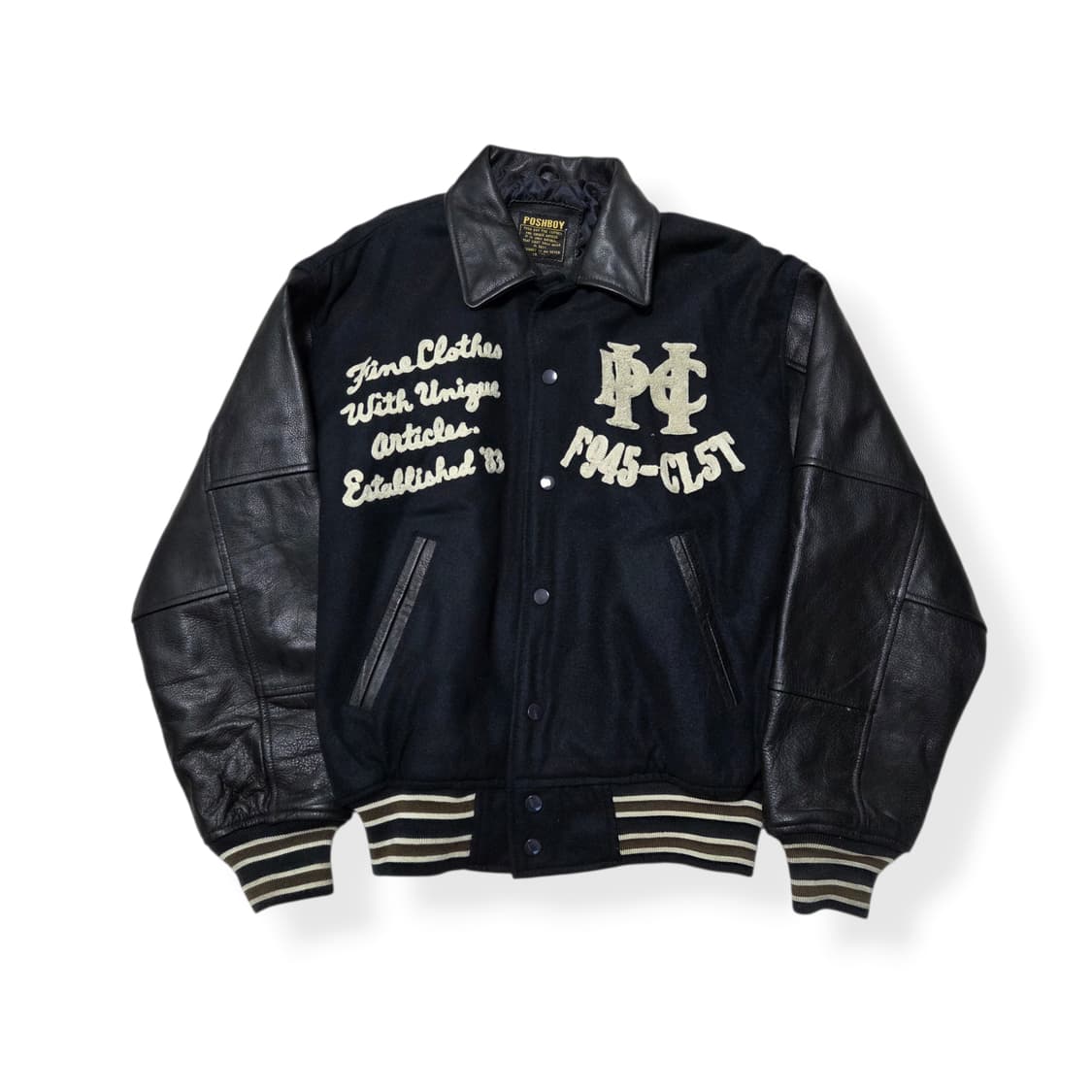 Posh Boy 포쉬보이 바시티 자켓 일본 빈티지 올드스쿨 
 상품이미지1