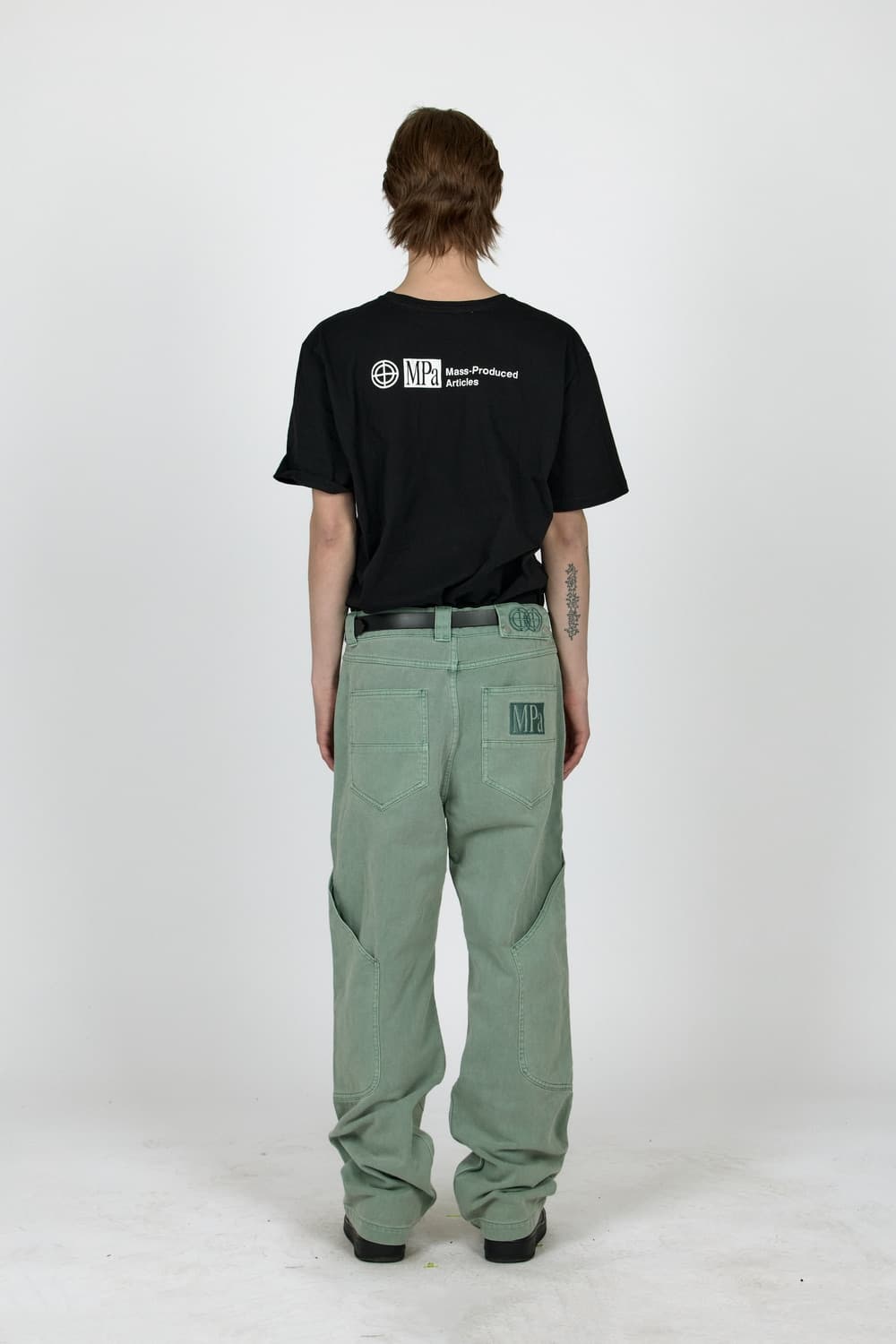 플라스틱 프로덕트 MPa CALF POCKET PANT 에메랄드 상품이미지5