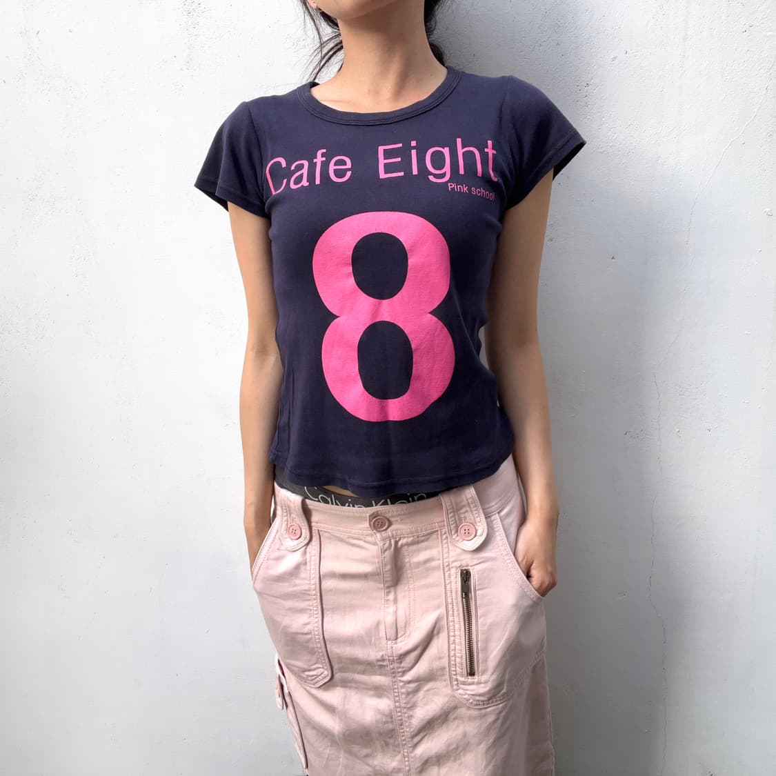 Eight 🎱 sporty baby tee 상품이미지4