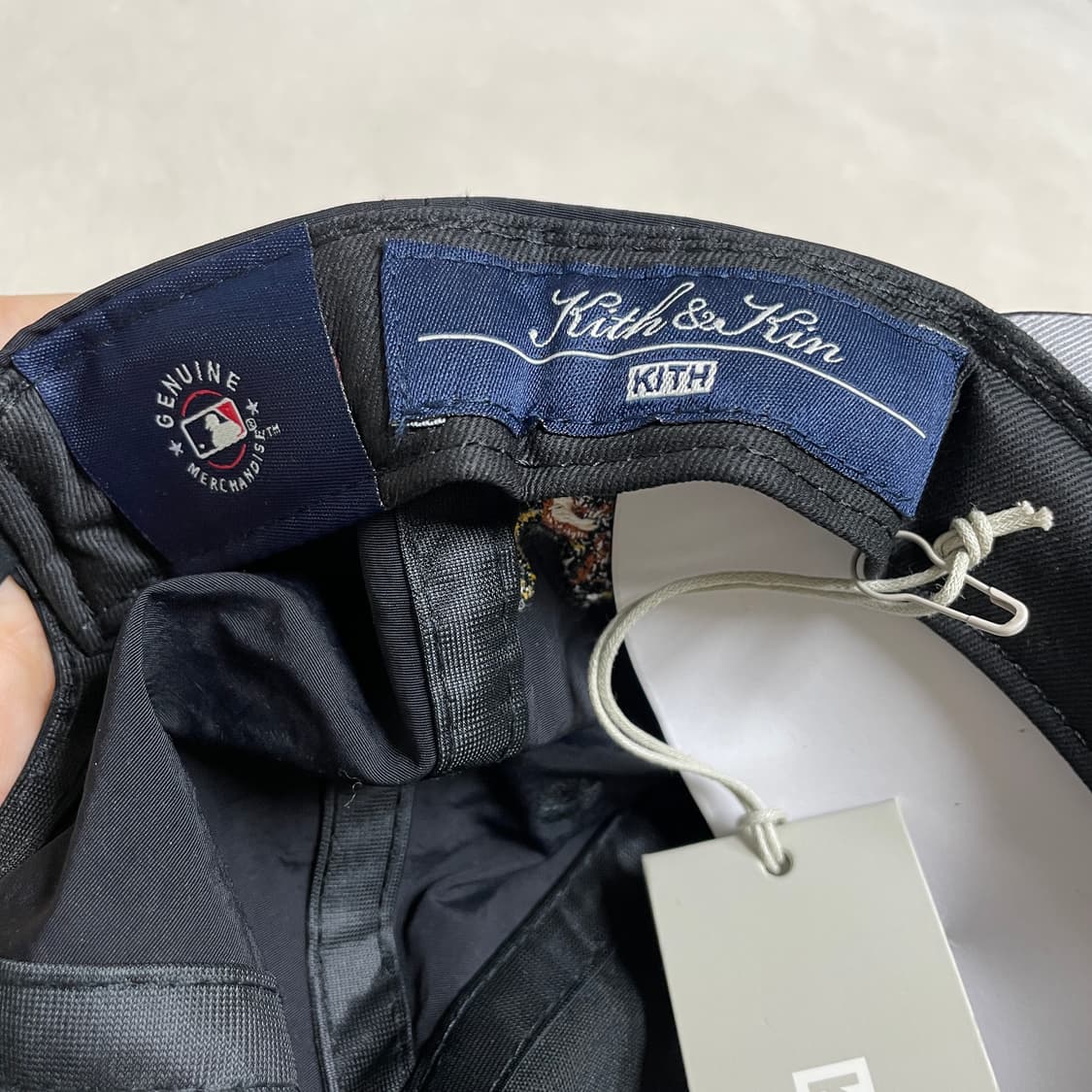 키스 x 뉴에라 뉴욕 메츠 나일론 블랙 상품이미지6