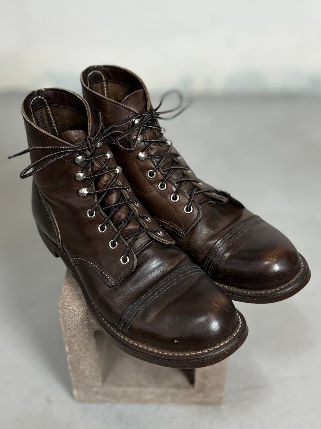 OG USA Made 레드윙 8111 아이언레인저 하드에이징 상품이미지1