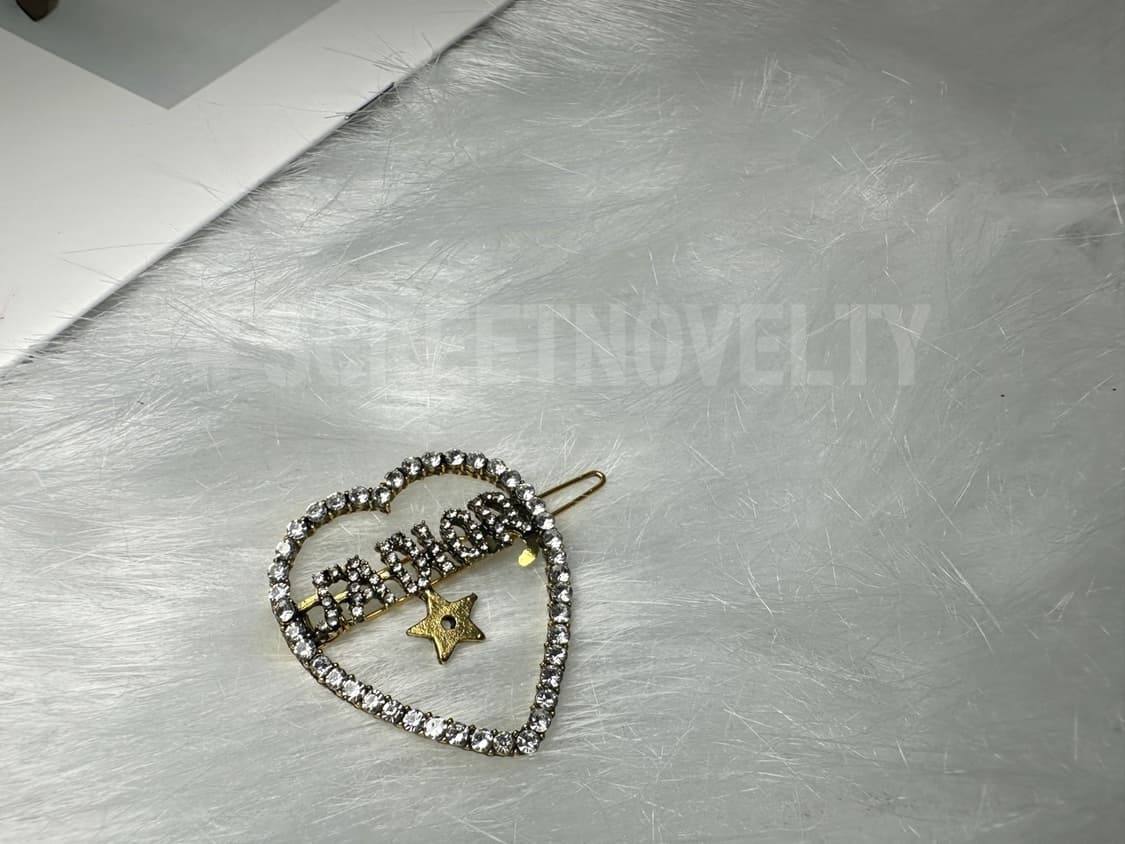 쟈디올 하트 큐빅 헤어클립 상품이미지9