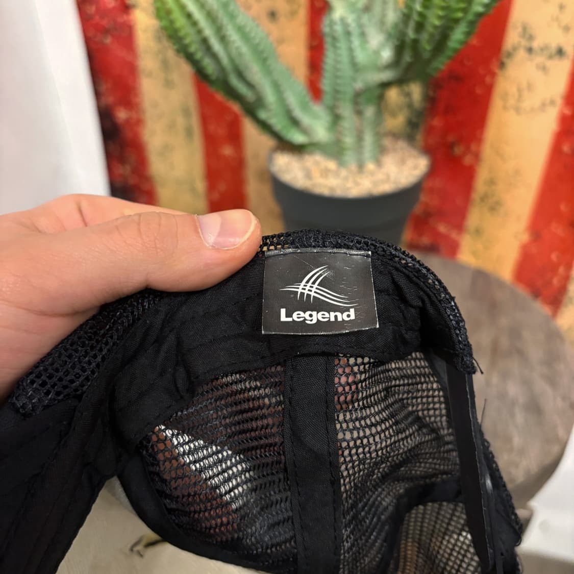 90s 헤네시 커피크래프트 크루 엠보싱 매쉬캡 N254 상품이미지5