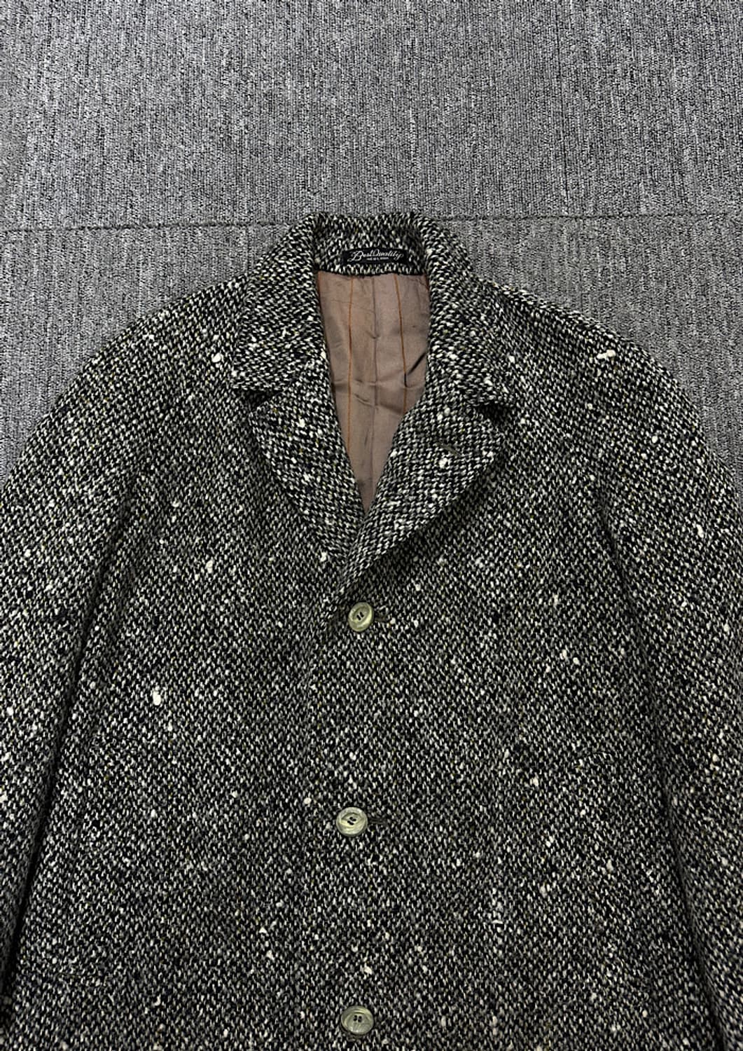 빈티지 트위드 코트 XL 상품이미지2