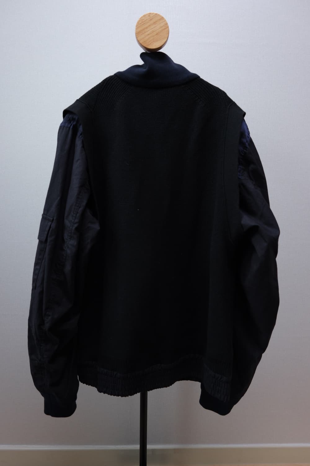 Sacai 니트 도킹 자켓 2 상품이미지8