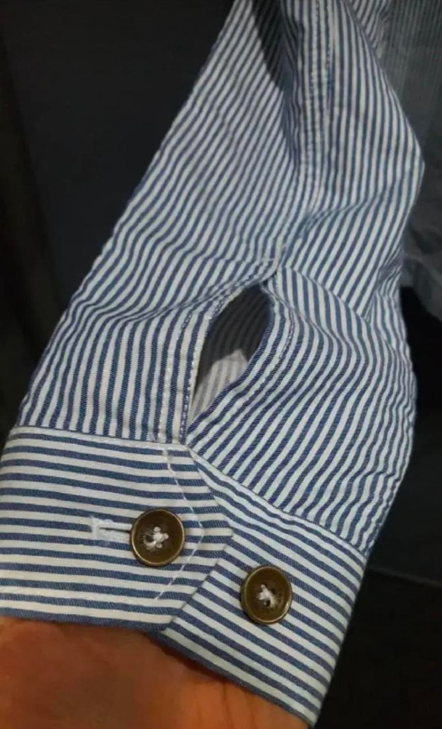 프레드페리 스트라이프 코튼자켓 M 상품이미지6