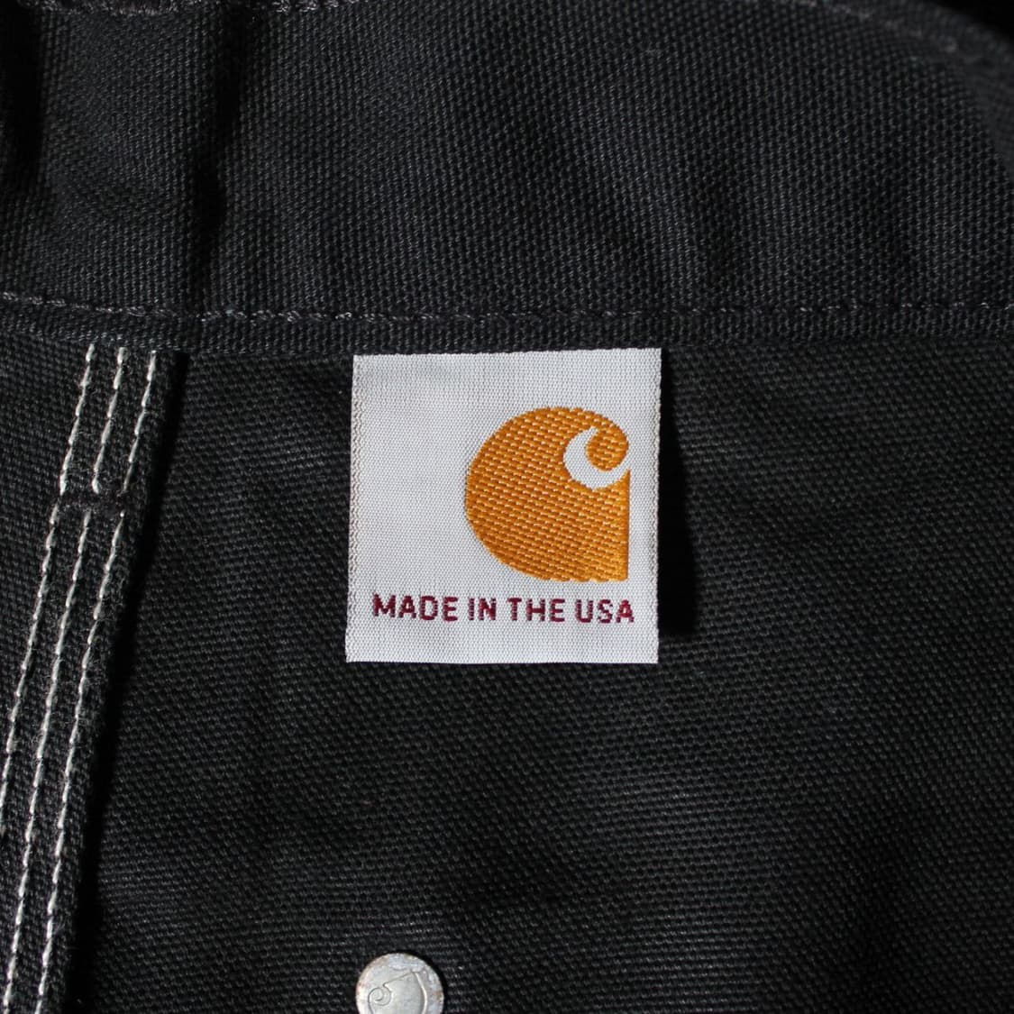 Carhartt 칼하트 B01 BLK 루즈 오리지널핏 덕 워크팬츠 상품이미지6