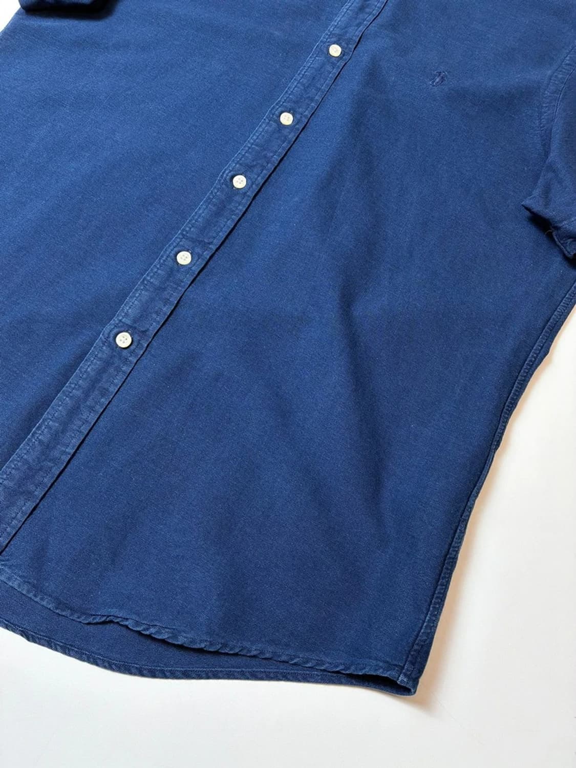 폴로 랄프로렌 클래식핏 인디고 카라 반팔 셔츠 PN9605 상품이미지4