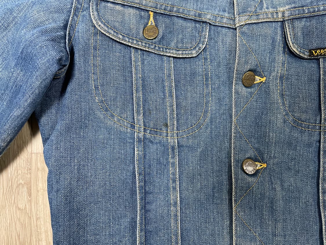 95) 70's Lee 코듀로이카라 RRL 데님자켓(미국제)LVC&폴로 상품이미지9