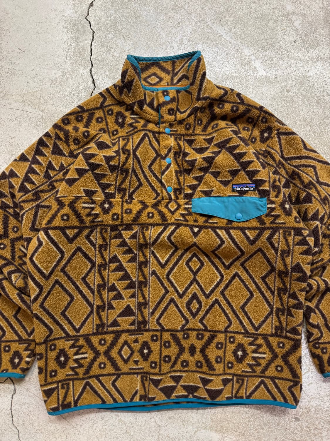 파타고니아 아즈텍 신칠라 스냅티 풀오버 M 상품이미지2
