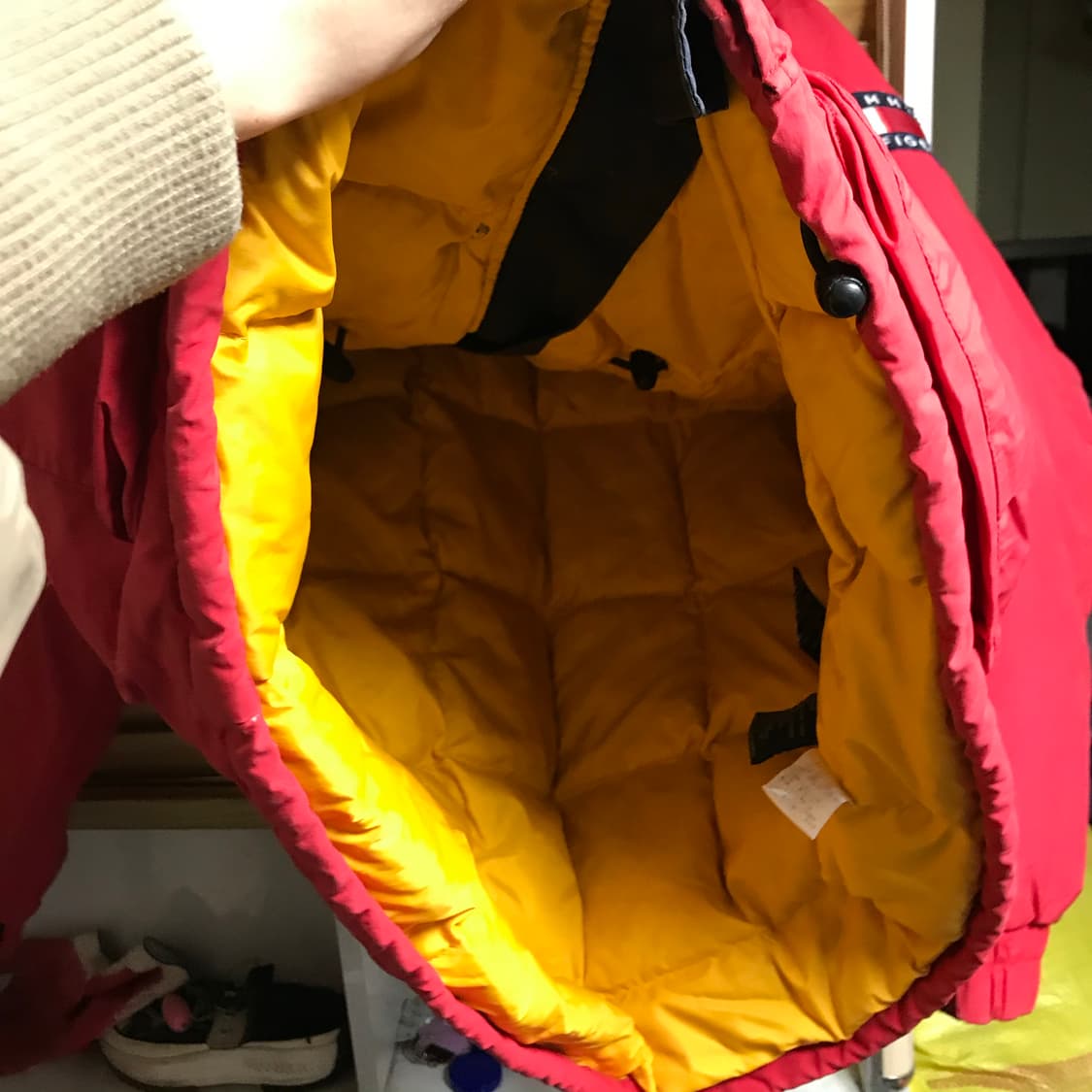 타미 힐피거 90s 누빔 패딩점퍼 상품이미지7