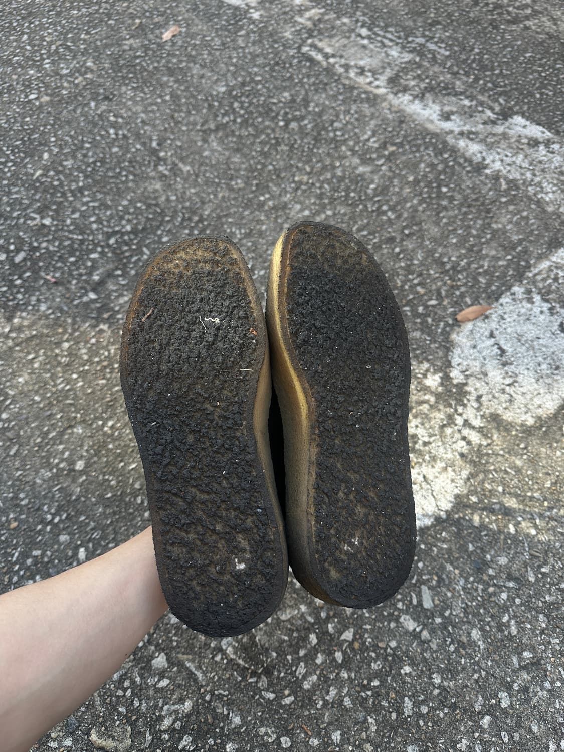 클락스 왈라비 컵 블랙 누벅 260 상품이미지3