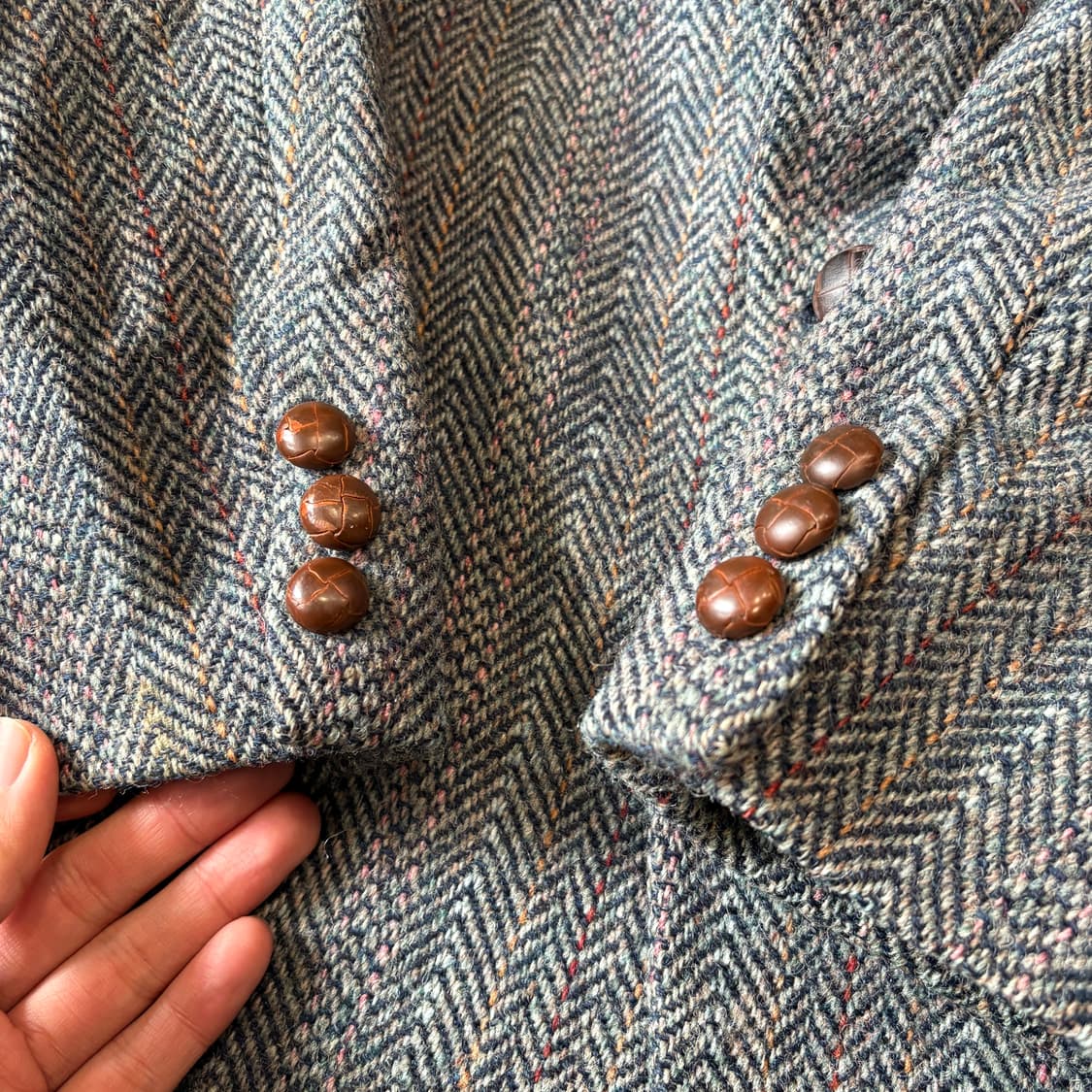 해리스트위드 정품 울 자켓 상품이미지10