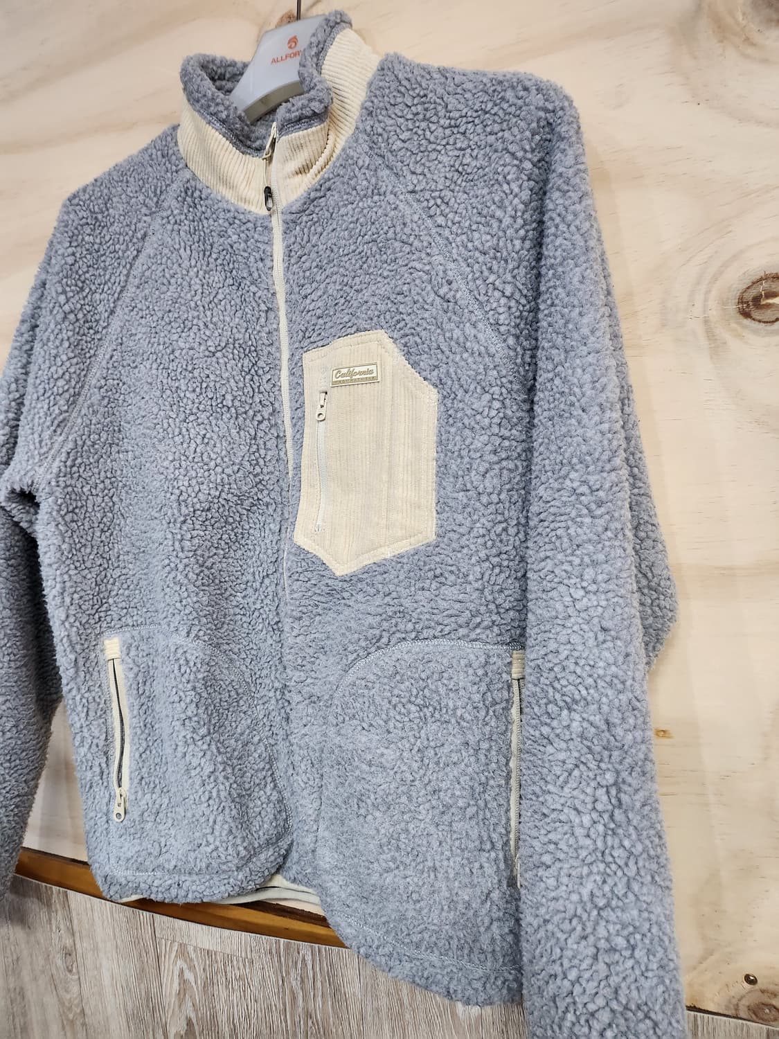 393)  후아유 캘리포니아 뽀글이 후리스 자켓 상품이미지3