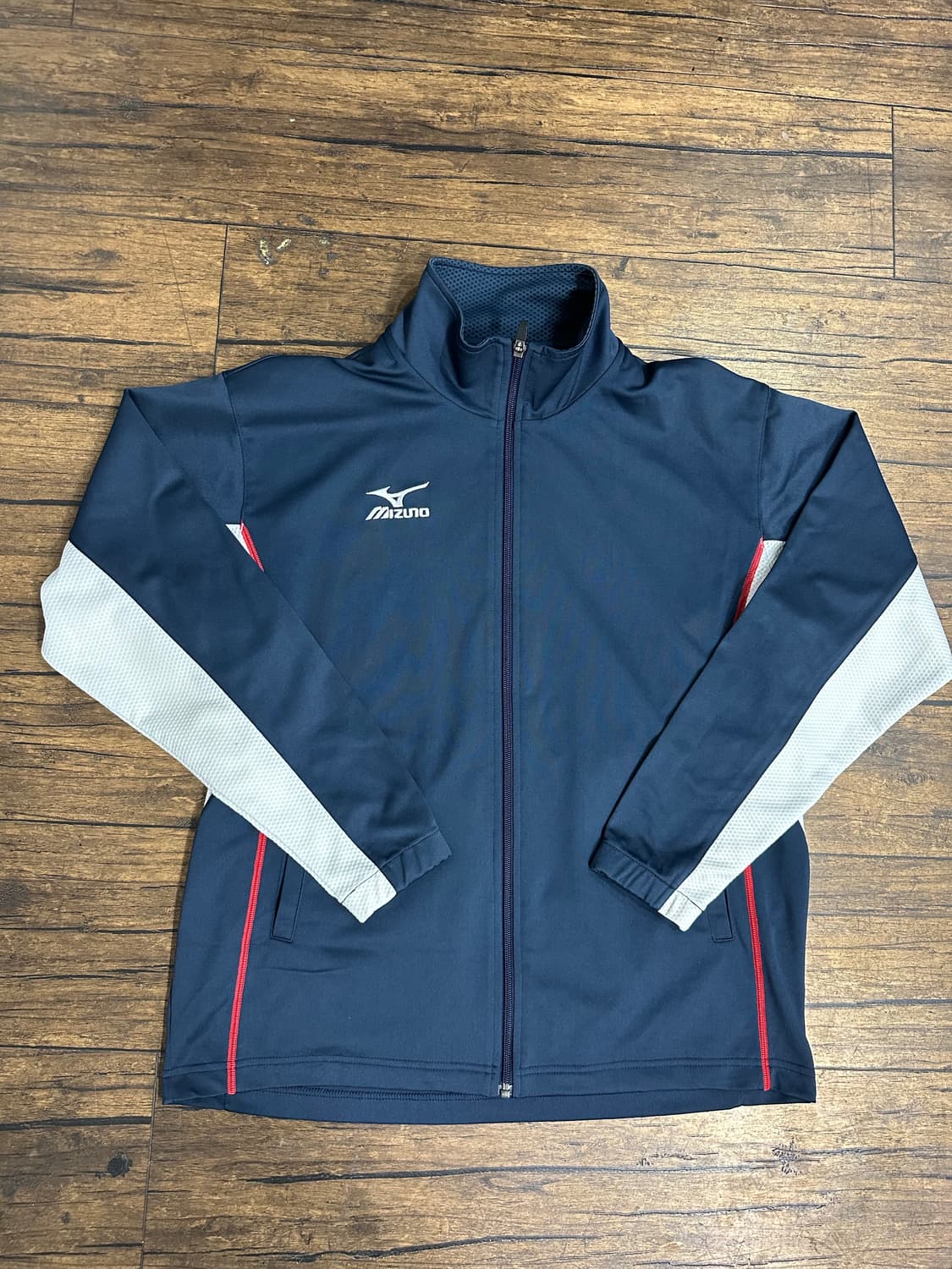미즈노 네이비 트랙 자켓 XL 새제품 상품이미지1