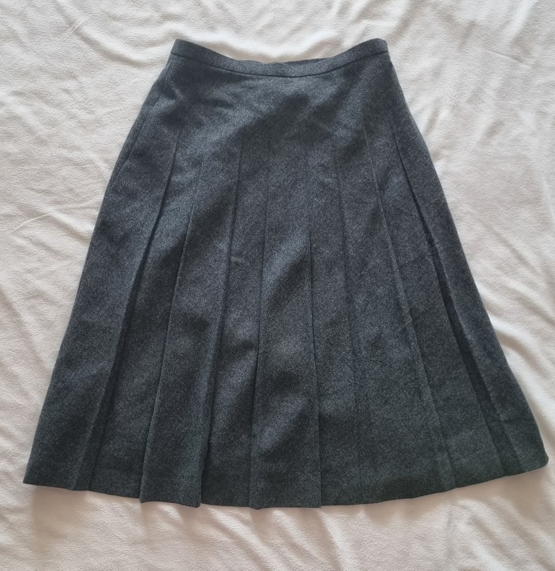 빈티지 모리걸 하구미 그레이 스커트 상품이미지1
