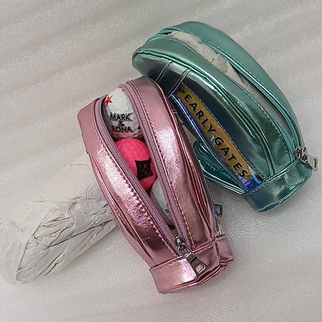 파리게이츠 골프 공 볼 파우치 가방 1+1 미사용 사랑봉봉 상품이미지3