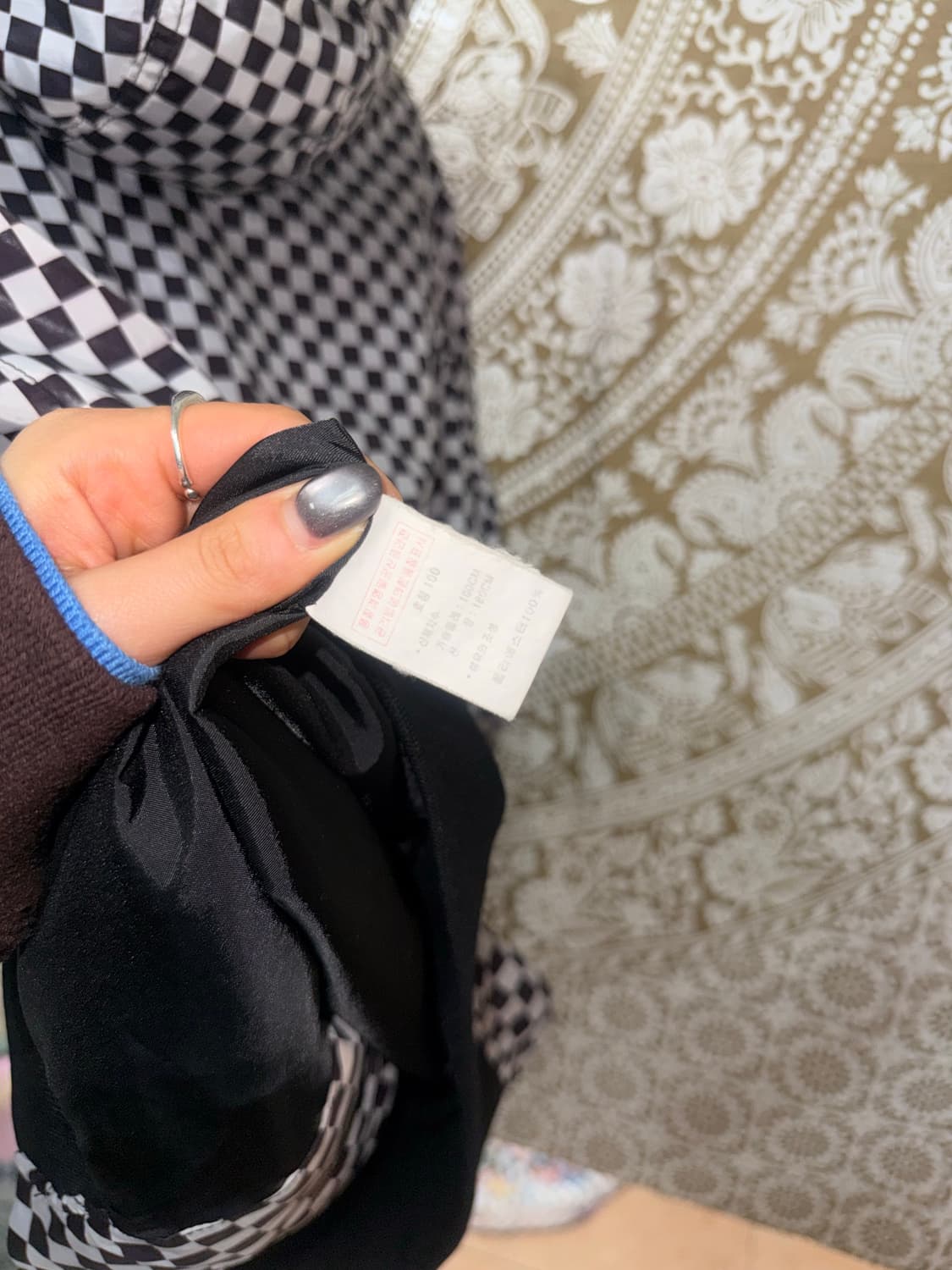 유니온베이 체크 바람막이  상품이미지5