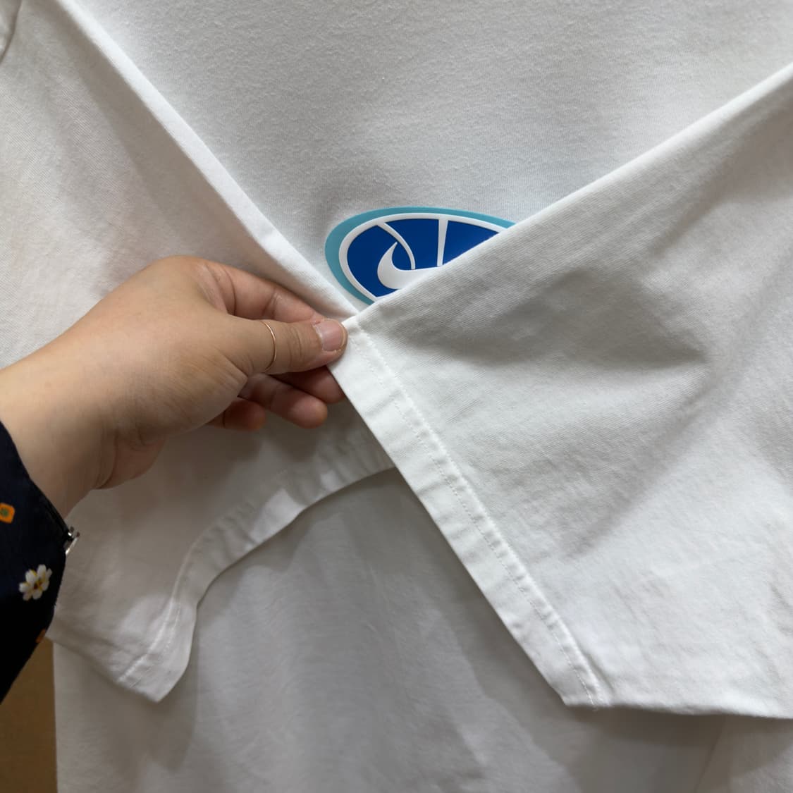 나이키 NRG 아르곤 덩크 티셔츠 화이트 상품이미지5