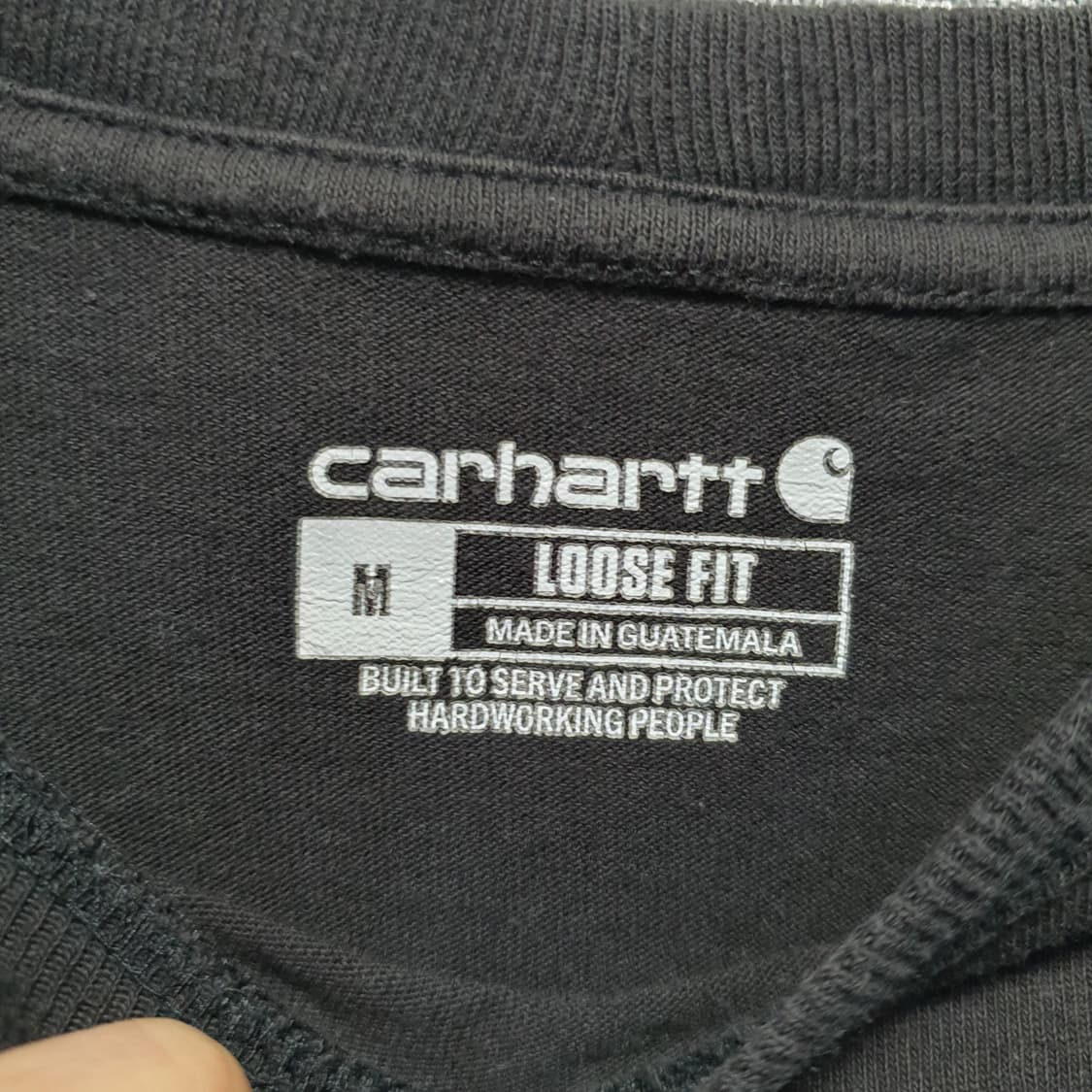 칼하트 루즈핏 라운드 반팔티  상품이미지3