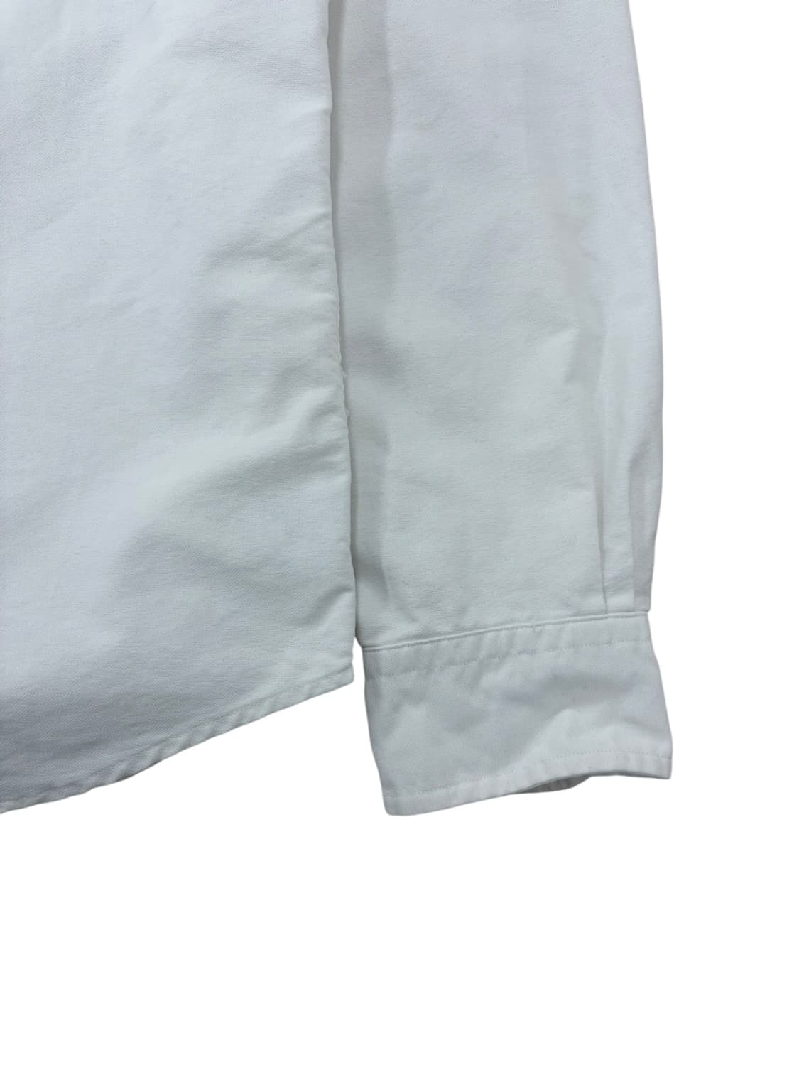 폴로 슬림핏 셔츠 화이트 (S) 상품이미지6