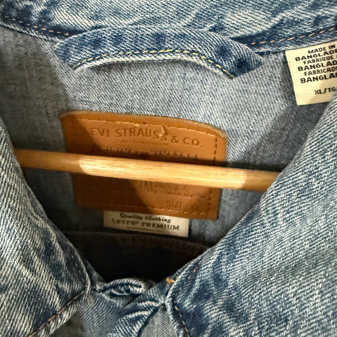 리바이스데님자켓XL 상품이미지3