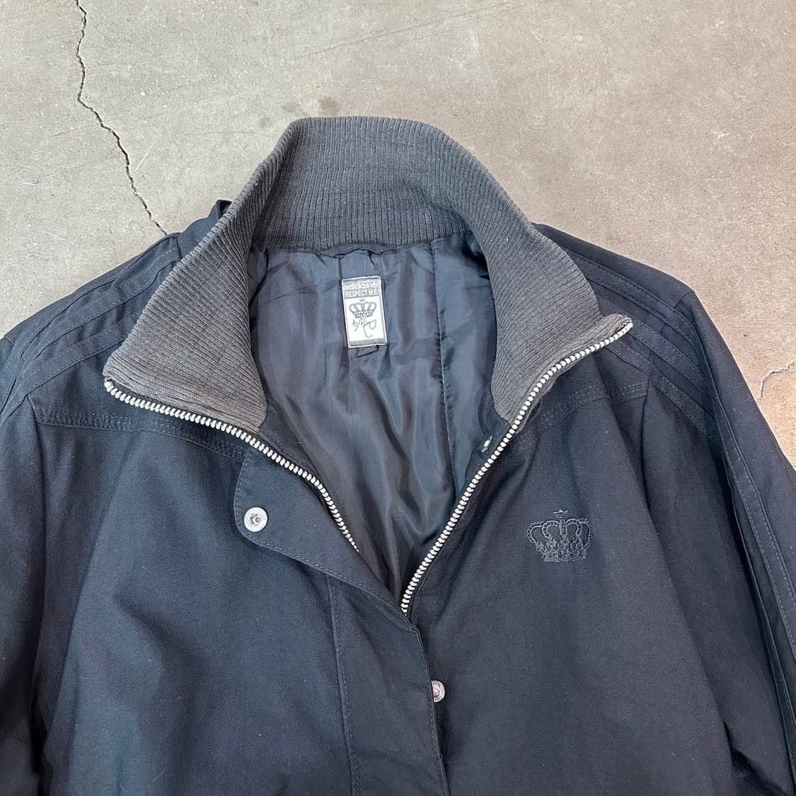 아디다스 X 미시엘리엇 블랙 봄버 자켓 상품이미지4