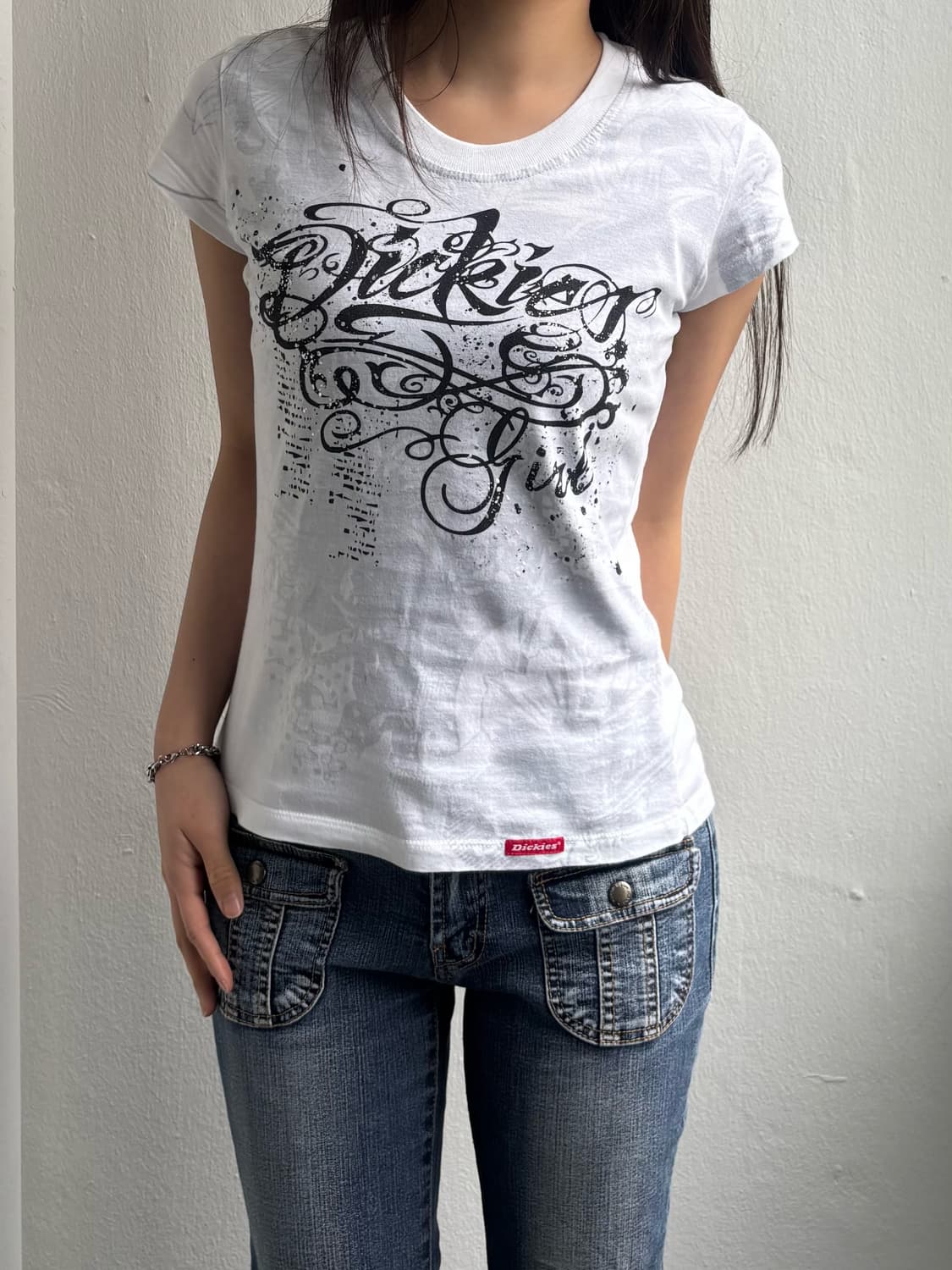Dickies White Graphic T-Shirt 상품이미지1