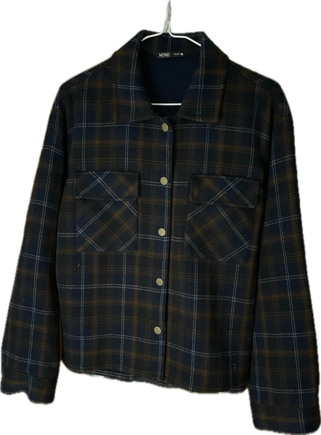 미쏘 체크 자켓 상품이미지2