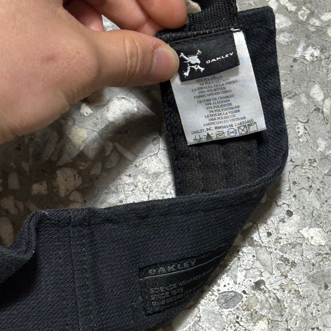 오클리 스컬로고 선바이저 상품이미지3